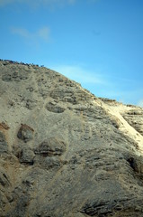 view of the Dolomites protected by UNESCO