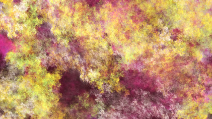 Abstract colorful painted texture. Fractal background. Fantasy digital art. 3D rendering.