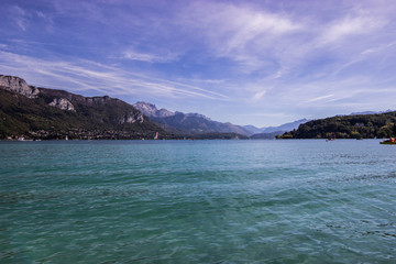 Fototapeta na wymiar Annecy lake