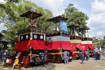 小牧秋葉祭の山車
