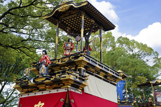 小牧秋葉祭の山車・唐子車