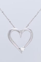 Golden pendant on a chain