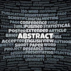 Fototapeta premium Abstract word cloud