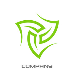 Fototapeta premium Abstract nature logo