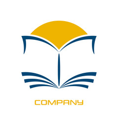 The book in the sun logo