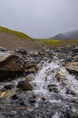 Melting ice creek near Exit glacier