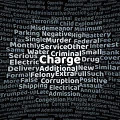 Charge word cloud
