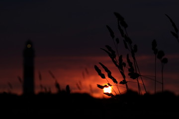 Sonnenuntergang in Kampen