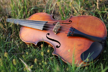 skrzypce, wiolonczela, nuty, muzyka