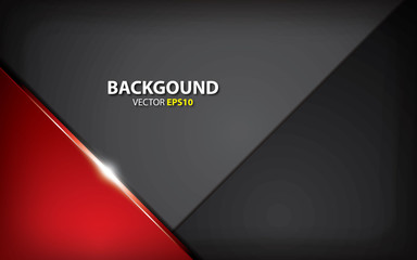 modern black background with red color and light