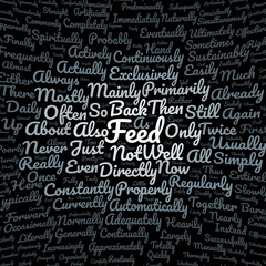 Feed word cloud