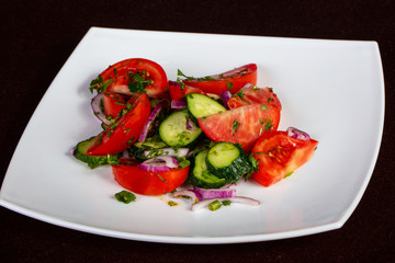 Spicy Georgian salad