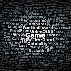 Game word cloud
