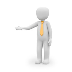 business man standing