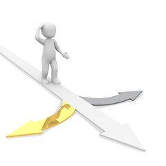 choose the right way to go