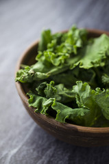 Lettuce in bowl