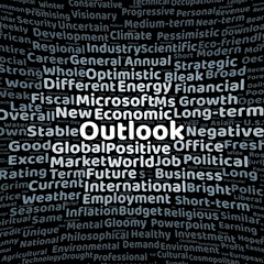 Outlook word cloud