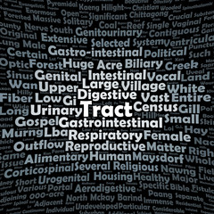 Tract word cloud
