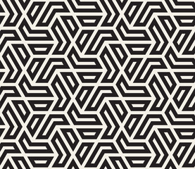 Vector seamless pattern. Modern stylish abstract texture. Repeating geometric tiles