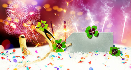 card happy new year 