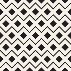 Vector seamless pattern. Modern stylish abstract texture. Repeating geometric tiles
