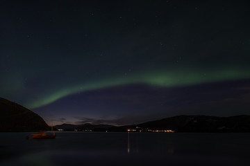 Aurora borealis in Norway