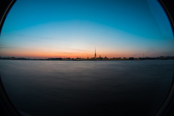  Peter and Paul Fortress at sunse