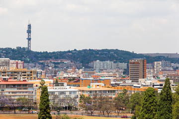 The city of Pretoria, south Africa.