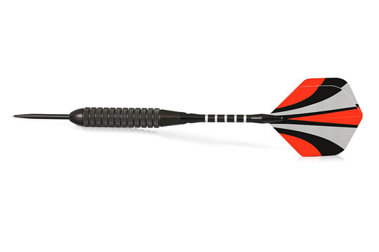 Victory Carbon arrow with red and black bow. Ready to use to hot your target goal and rounded chrome plated head keeps the arrow in consistent shape during use. 