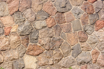 old stone wall outdoor closeup