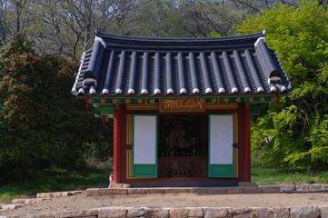 Fototapeta na wymiar Muwisa Buddhist Temple