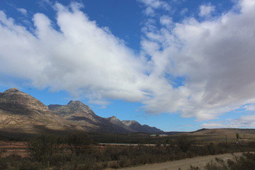Fototapeta na wymiar Karoo sky