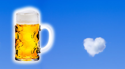 Bier mit Herz