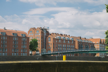cityscape with bridge and buildings during daytime in Bonn, Germany