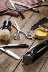 Hair trimmer and straight razor