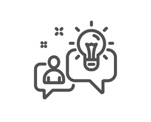 Idea line icon