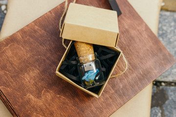 A package of kraft paper, packaging for a book