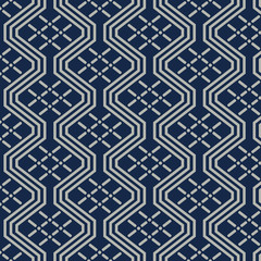 Japanese wave basket weave pattern