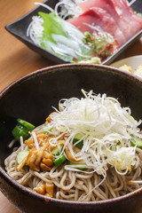 Japanese buckwheat noodles