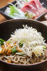 Japanese buckwheat noodles