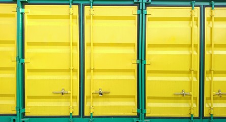 yellow and green container background