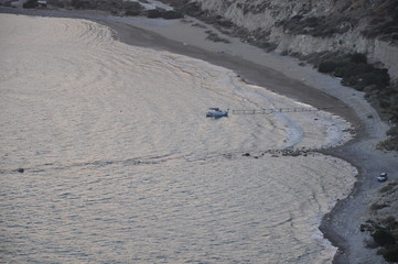  The beautiful Zapallo Bay Episkopi Beach Limassol in Cyprus