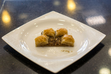 baklava with walnut
