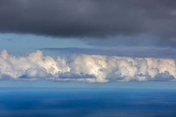 Obraz premium the Blue Voyage of the clouds