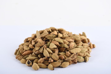 Picture of spices with vegetables bread and olive oil