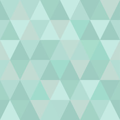 Very light seamless pattern of triangles of cold winter hues