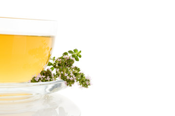 Breckland thyme tea.