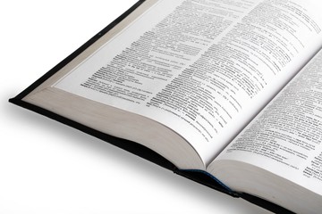 Open Book - Close Up