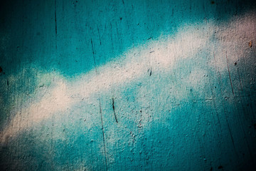 Texture of turquoise paint