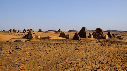 Pyramids of Meroe, Sudan 13